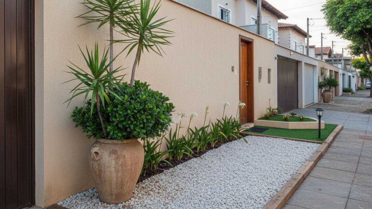 Fachada de casa econômica: onde investir pouco e acertar no impacto visual