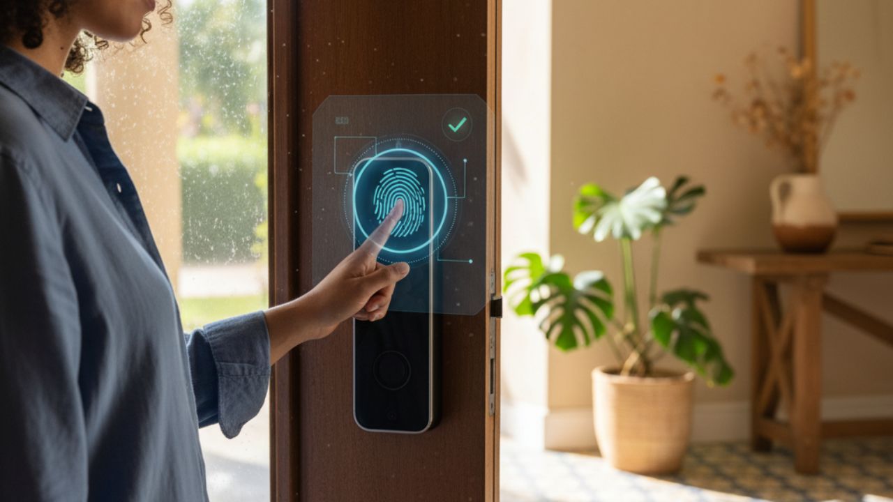 Fechadura digital com biometria: segurança, design e tecnologia que mudam a entrada da sua casa