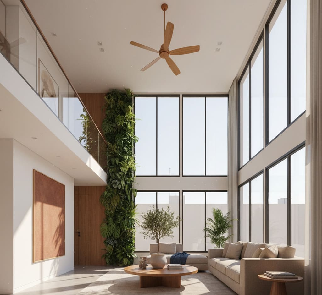 Pé-direito alto: o recurso que muda a percepção do espaço (e nem sempre para melhor)