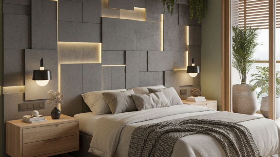 Placas cimentícias na decoração: da obra para o quarto, a cozinha e o ...