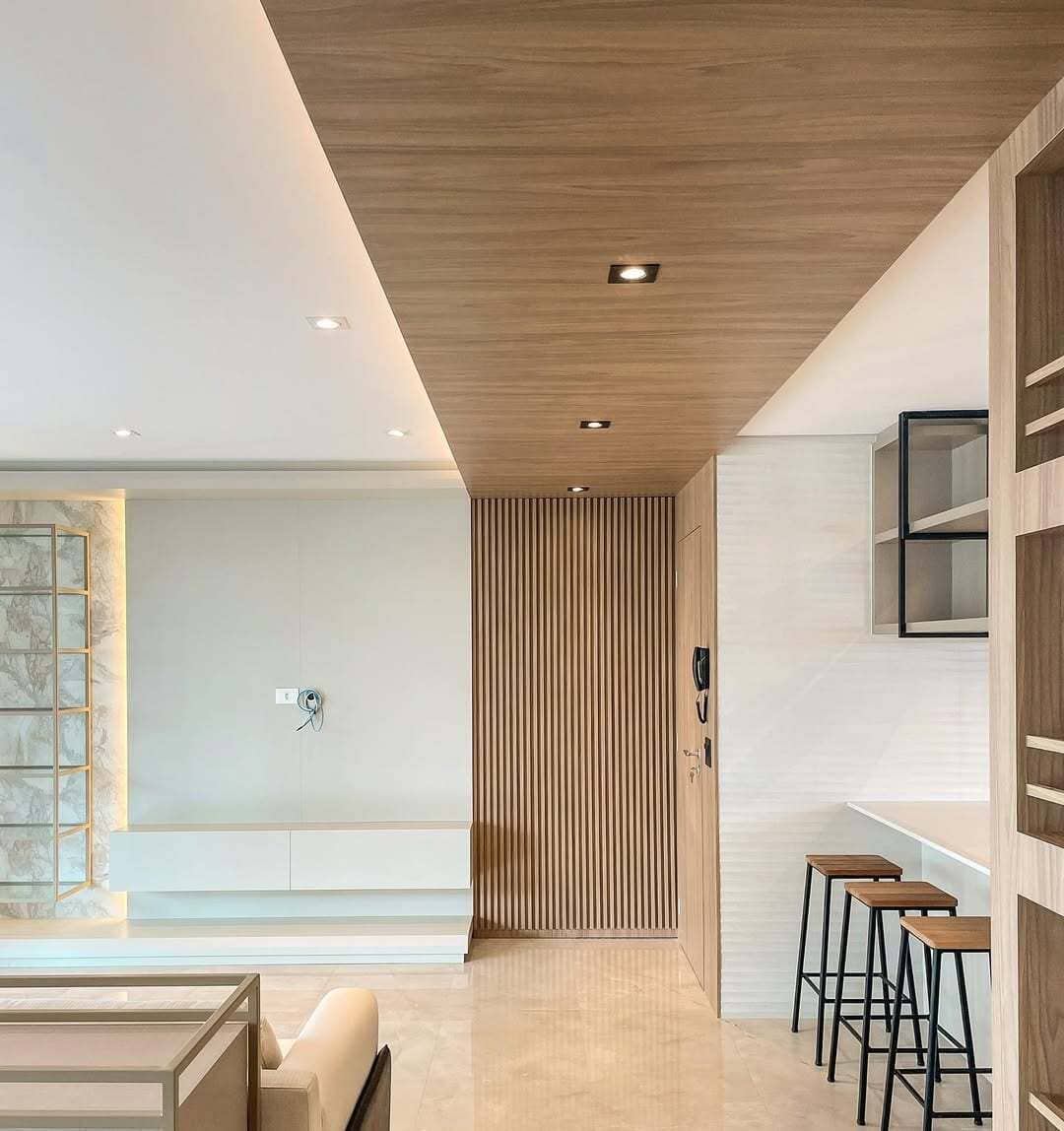 Pórtico em madeira redefine a arquitetura dos interiores contemporâneos