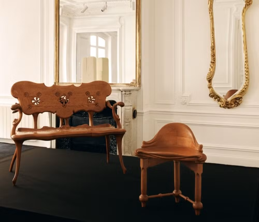 Móveis de Gaudí voltam à produção em edição limitada com certificado de autenticidade