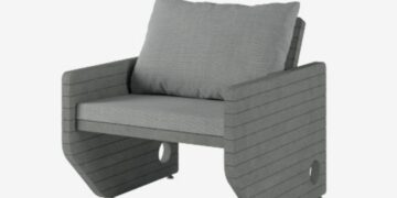 Poltrona Monolitos assinada por Rafaela Gravia , vencedora do 1o lugar na categoria Inovação  em Design no 1o Prêmio Design da Movelaria Nacional.