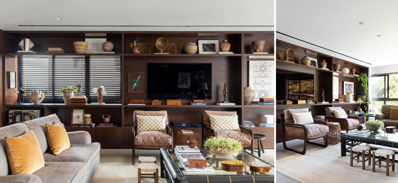 Entre Copas e Memórias: apê da Praça, de Frezza & Figueiredo, revela personalidade no jeito de morar e receber