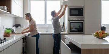 Armários de cozinha mal posicionados custam mais caro do que parecem