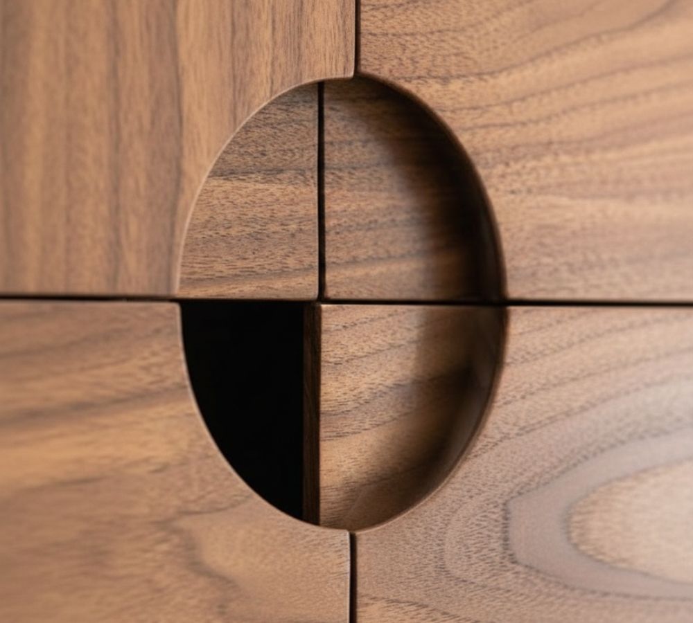 5 tipos de puxadores para marcenaria que elevam o design dos móveis planejados