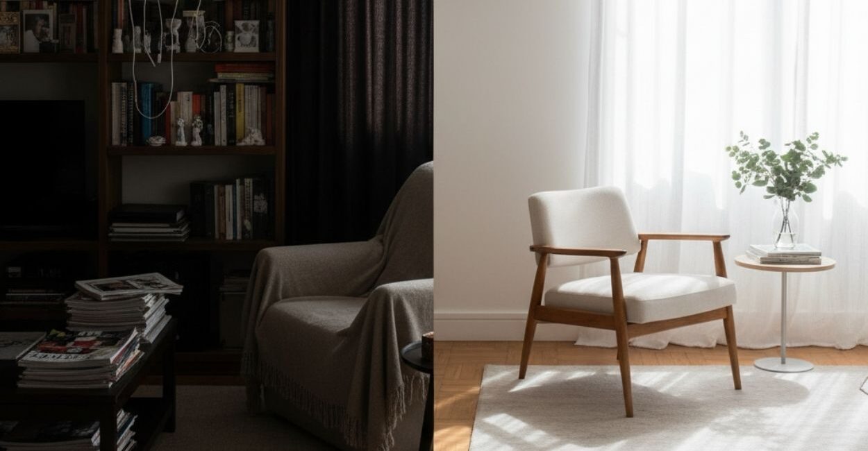 Sua casa está pesando? Veja os sinais que pedem mais leveza nos ambientes