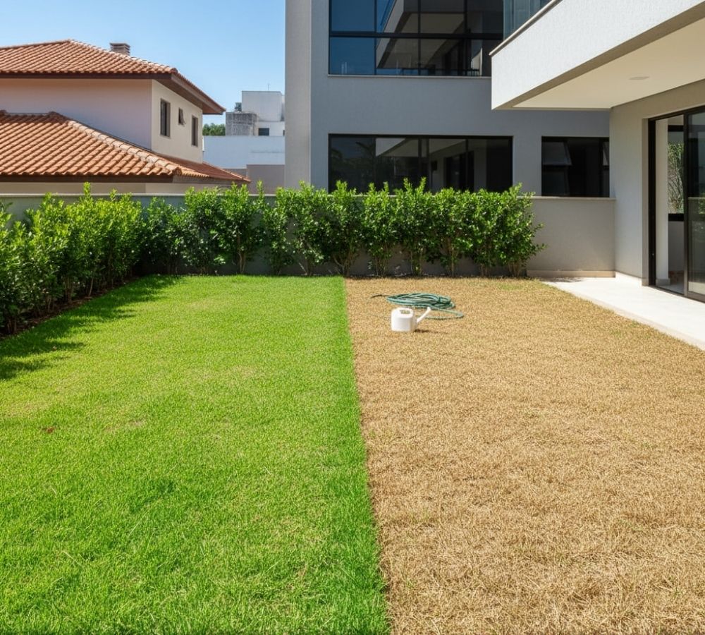 Corantes no paisagismo funcionam de verdade, mas há limites que ninguém costuma explicar