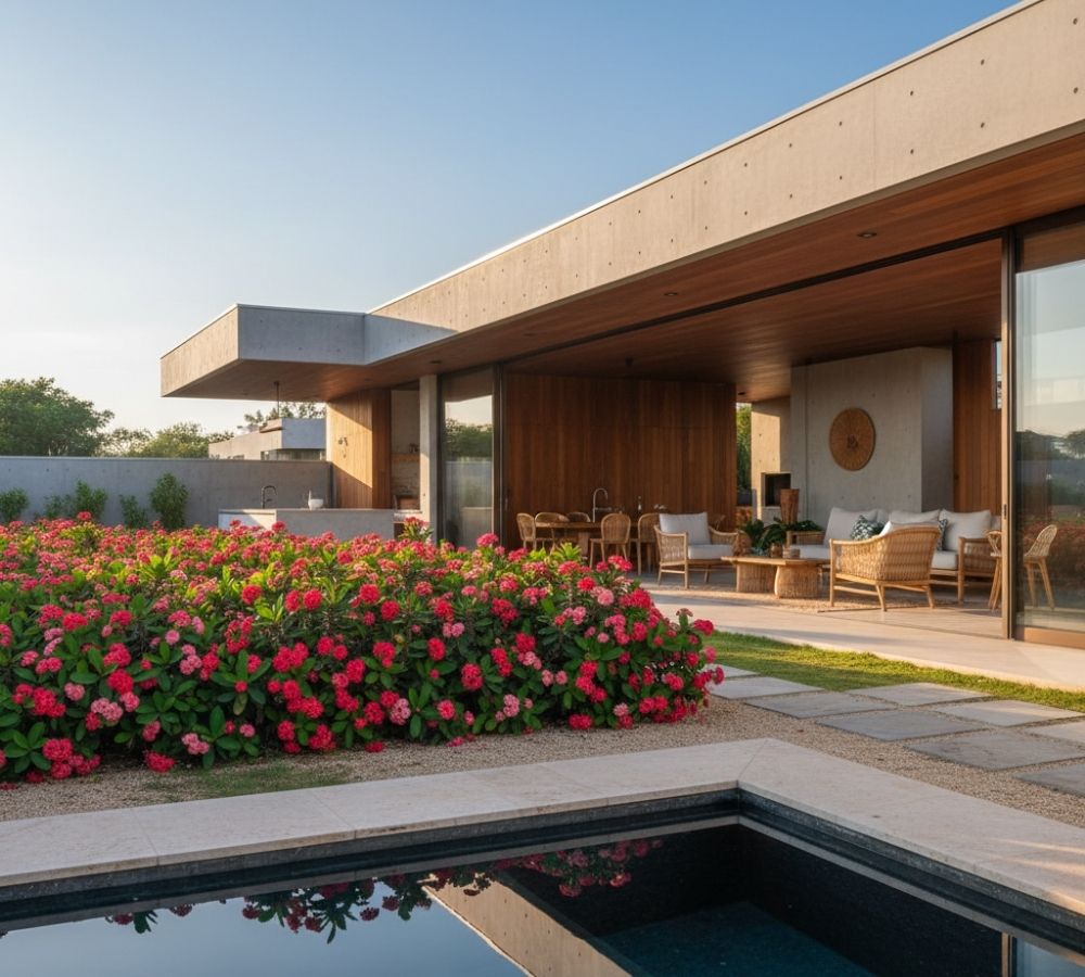 Coroa-de-Cristo: a planta que define limites, cria volume e floresce o ano todo no jardim