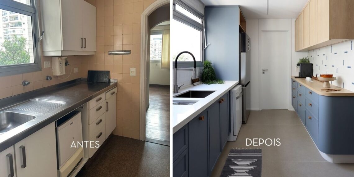 Cozinha Reformada com Alma: a transformação que virou copa charmosa