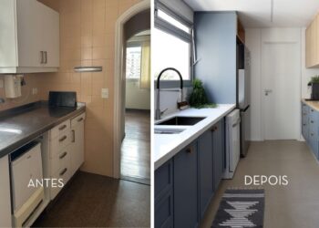 Cozinha Reformada com Alma: a transformação que virou copa charmosa