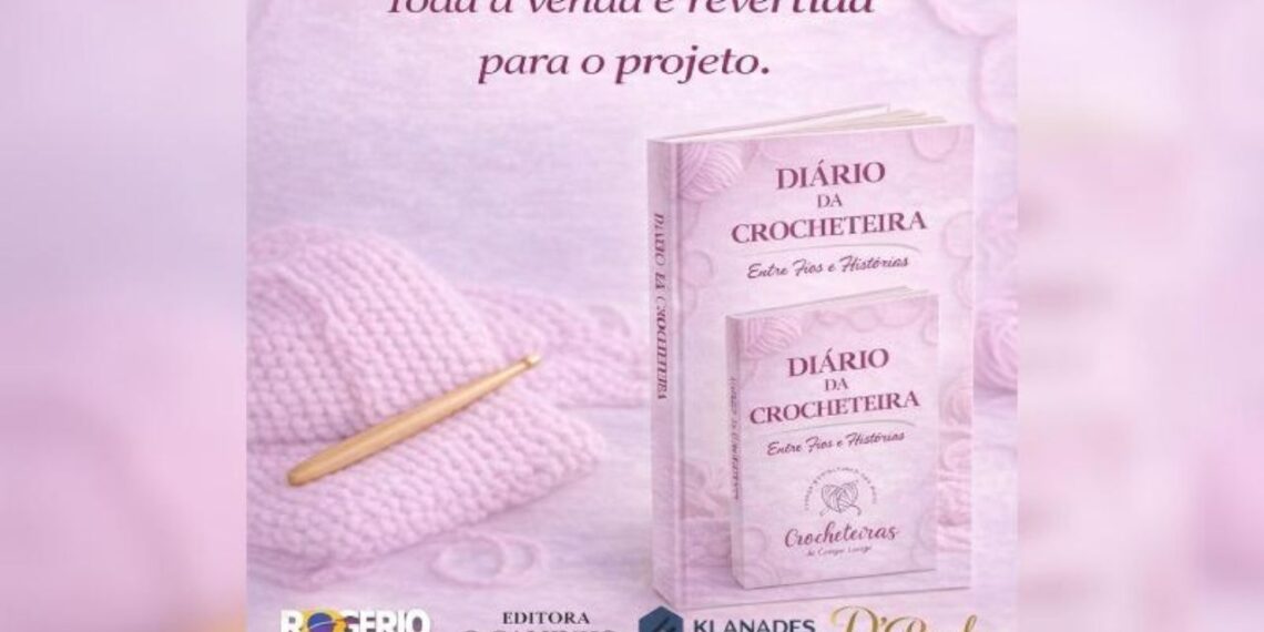 Diário da Crocheteira: o projeto de crochê que nasceu como passatempo e virou obra literária no Paraná