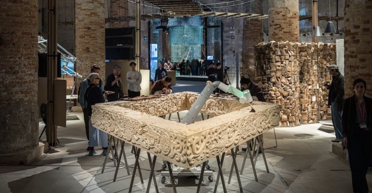 Instalação Ancient Future, do BIG. (Foto: divulgação)