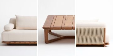 Coleção Ginga: o design de mobiliário que transforma ritmo e movimento em peças para viver