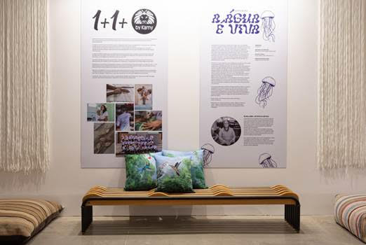 by Kamy leva a instalação “A Água é Viva” para a Bienal de Arquitetura Brasileira 2026