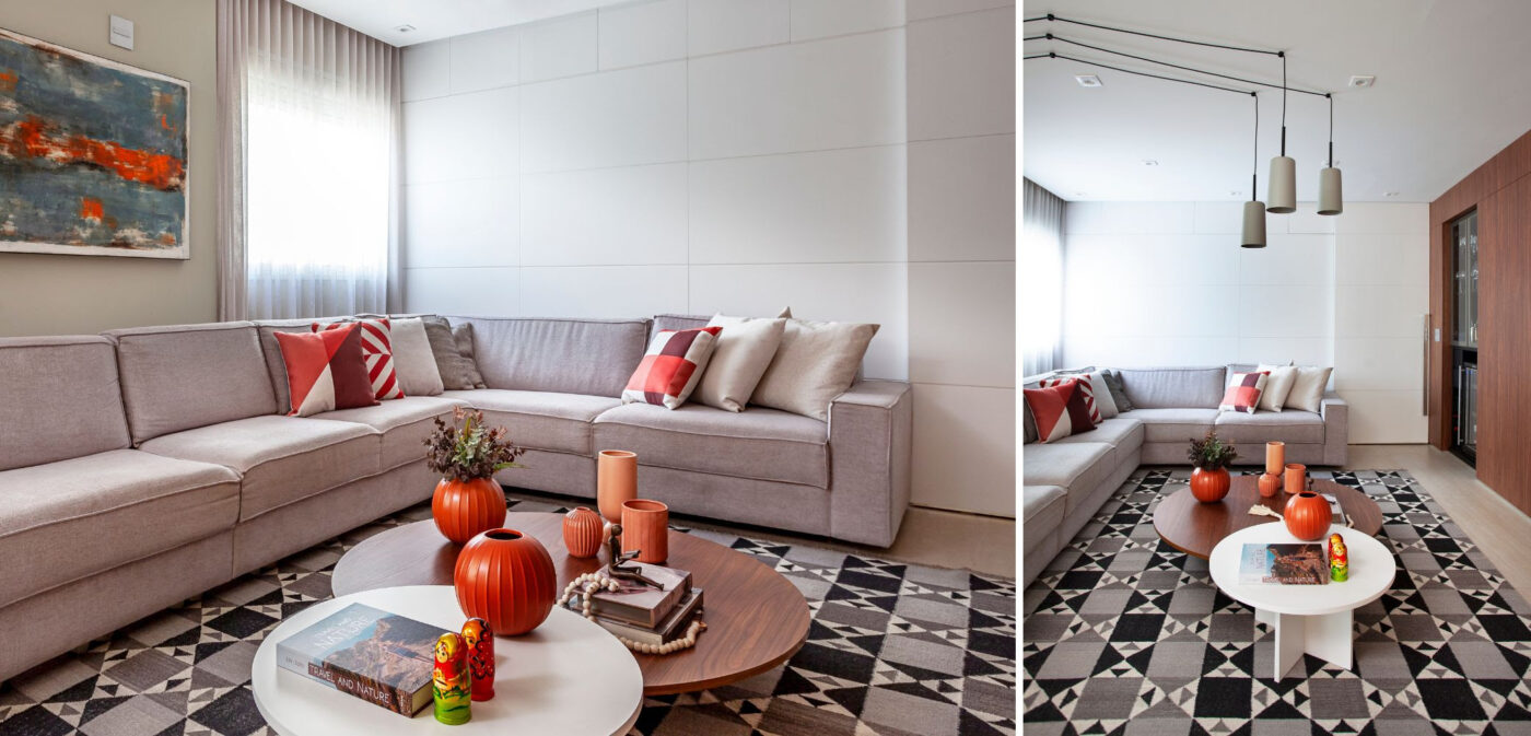 Laranja: a energia e o acolhimento da cor nos projetos de interiores