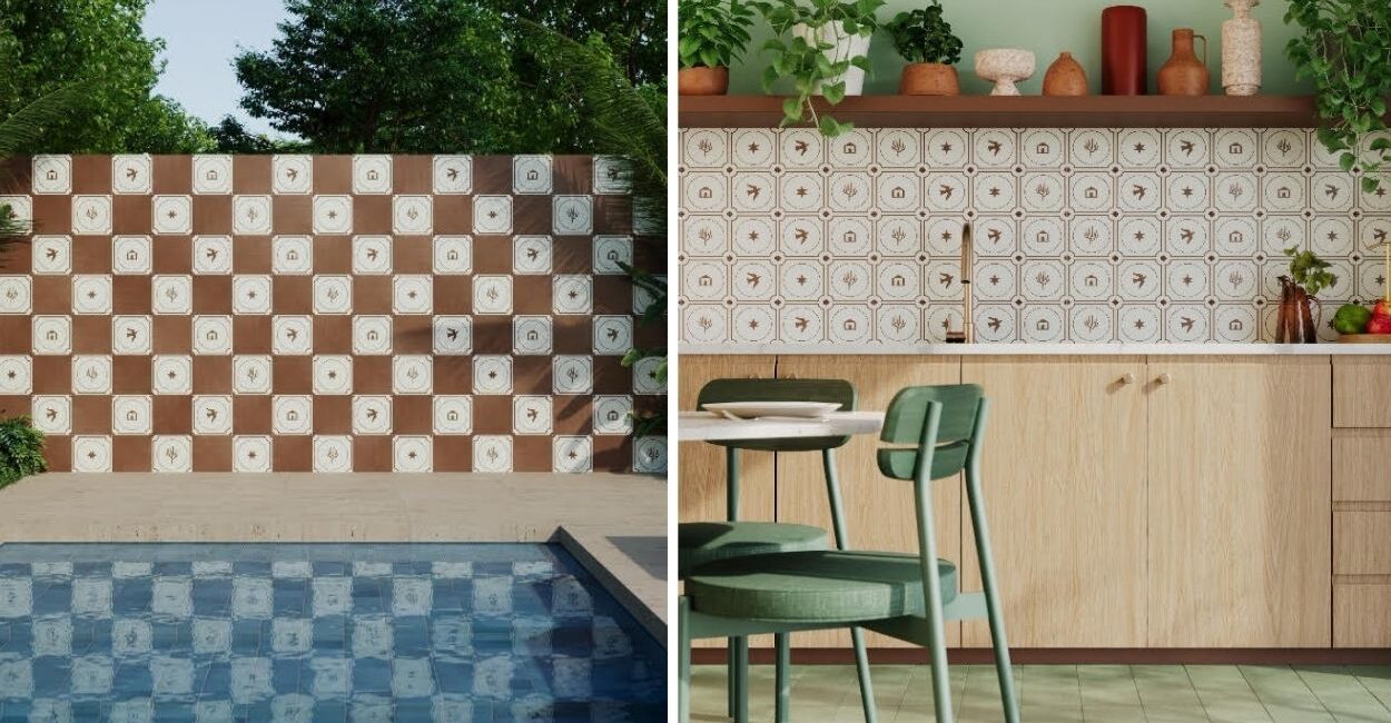 Leroy Merlin lança linha de revestimentos assinada pela artista pernambucana Joana Lira