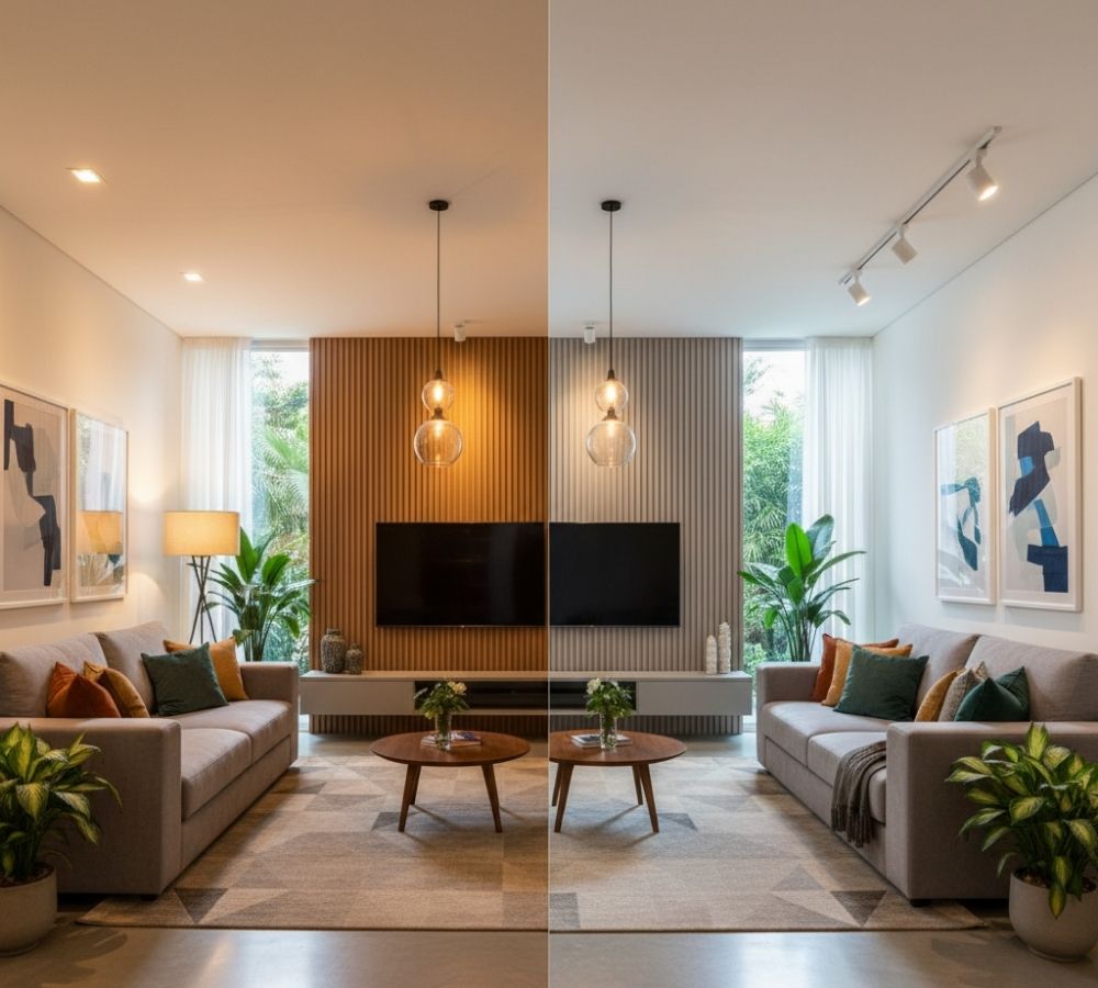 Luz amarela ou luz branca: qual escolher para cada cômodo da casa?