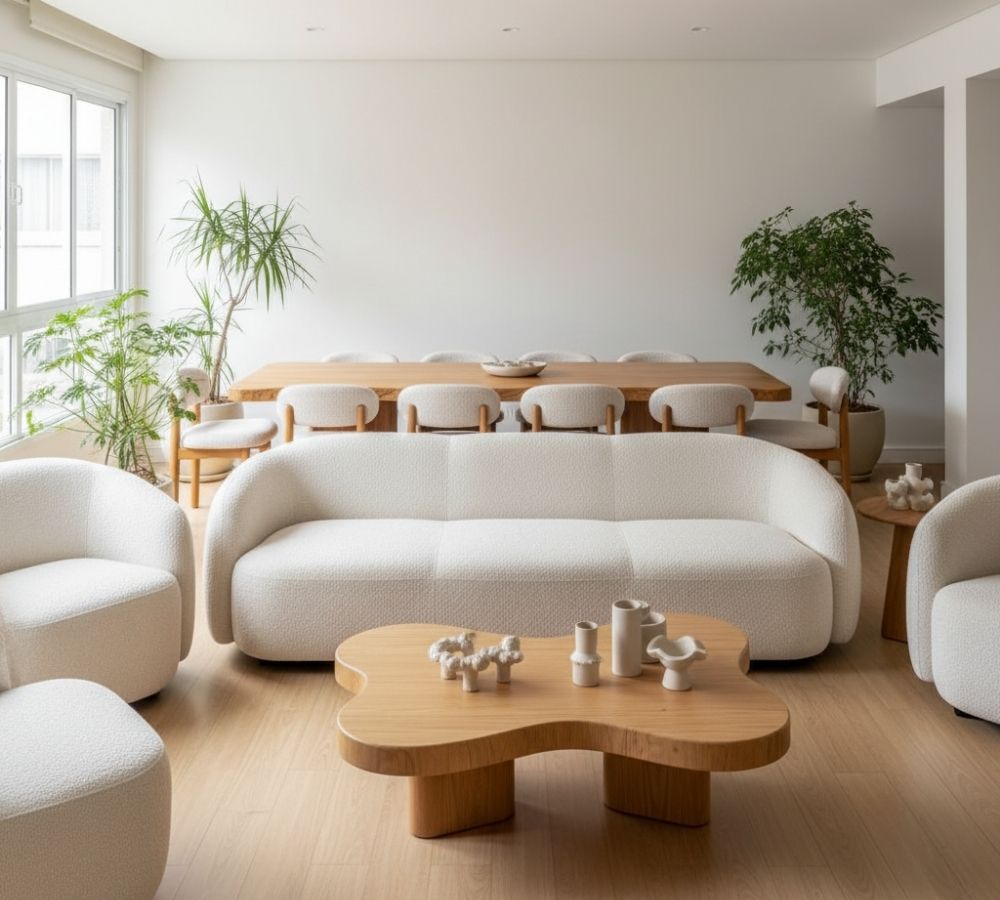 Móveis orgânicos: quando a tendência vira excesso e compromete a decoração da casa