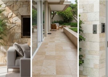 4 pedras naturais que elevam projetos de arquitetura com textura, profundidade e presença real