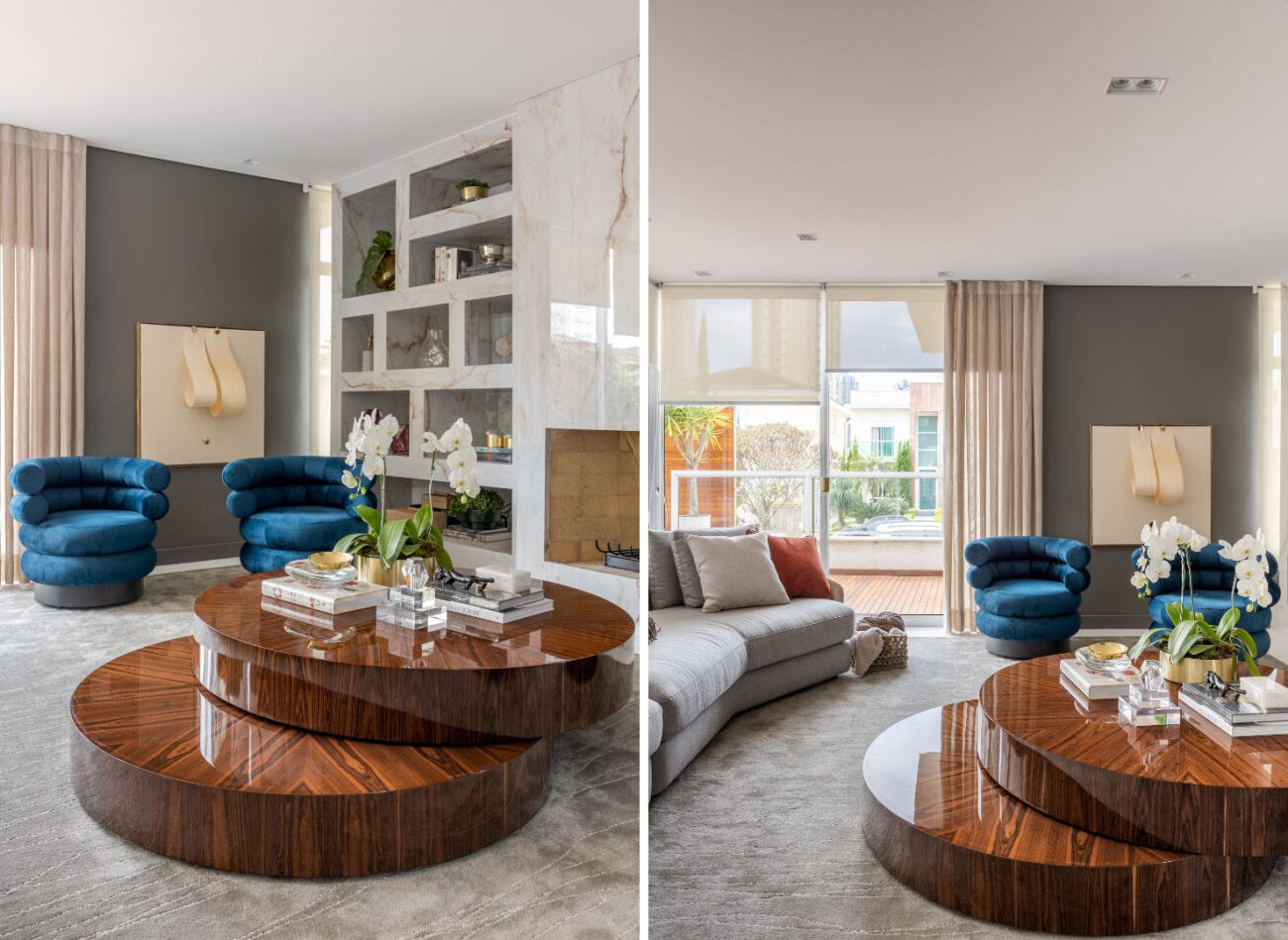 O papel das poltronas nos projetos de interiores