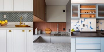 O charme dos revestimentos coloridos nos projetos residenciais