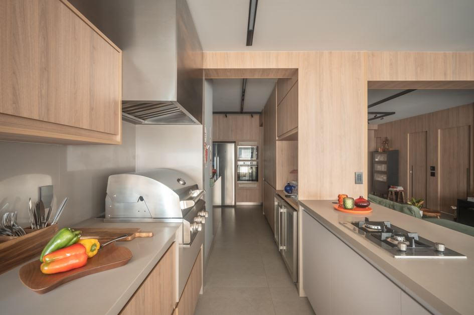 Área gourmet integrada: como planejar um espaço funcional, bonito e pensado para receber bem