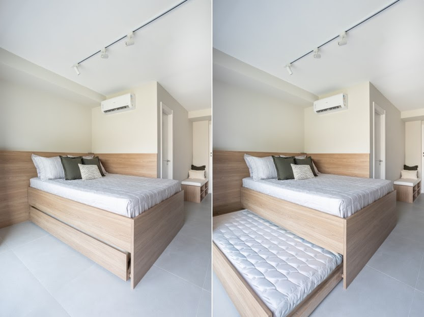 Cama box, tradicional ou de marcenaria: arquiteta aponta os benefícios de cada uma delas nos projetos de dormitórios