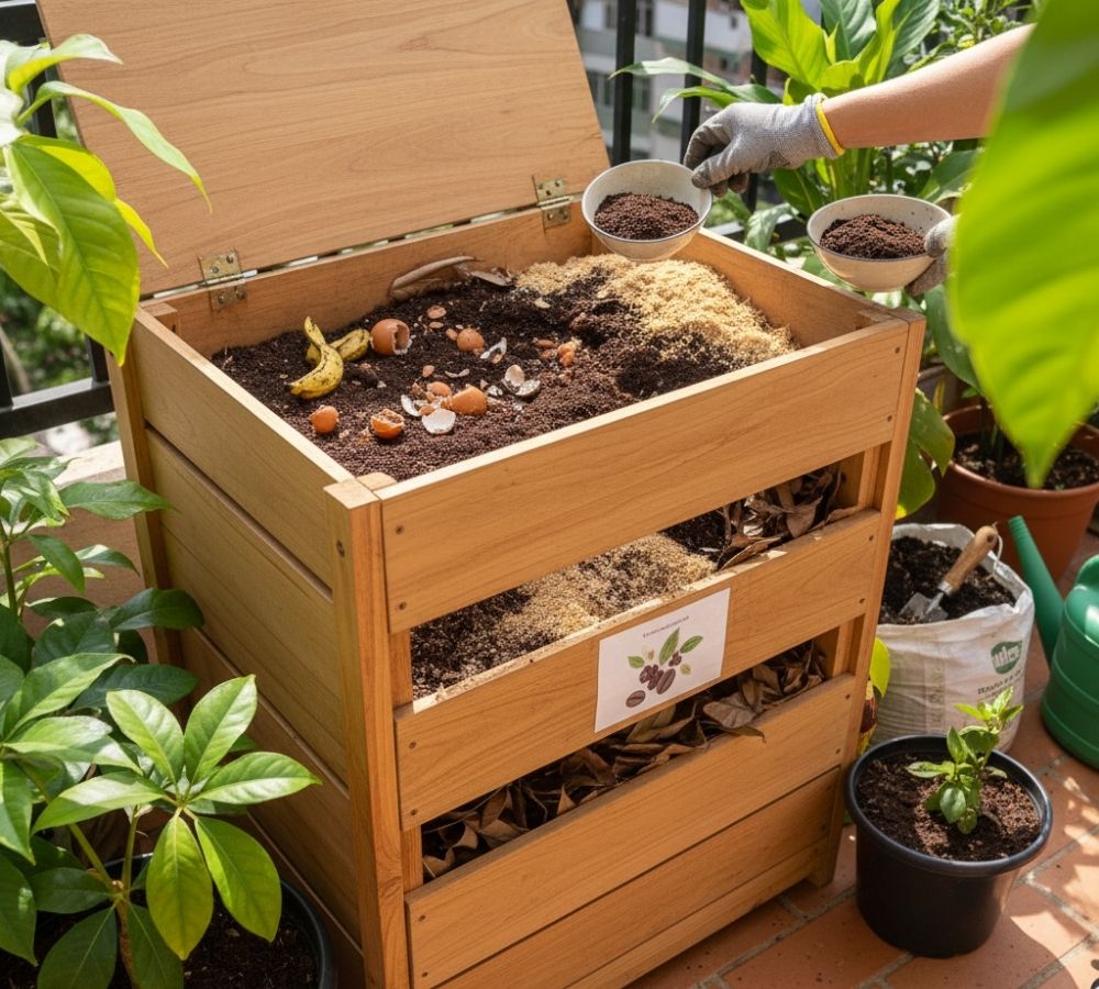 Borra de café: o resíduo orgânico que virou aliado da jardinagem
