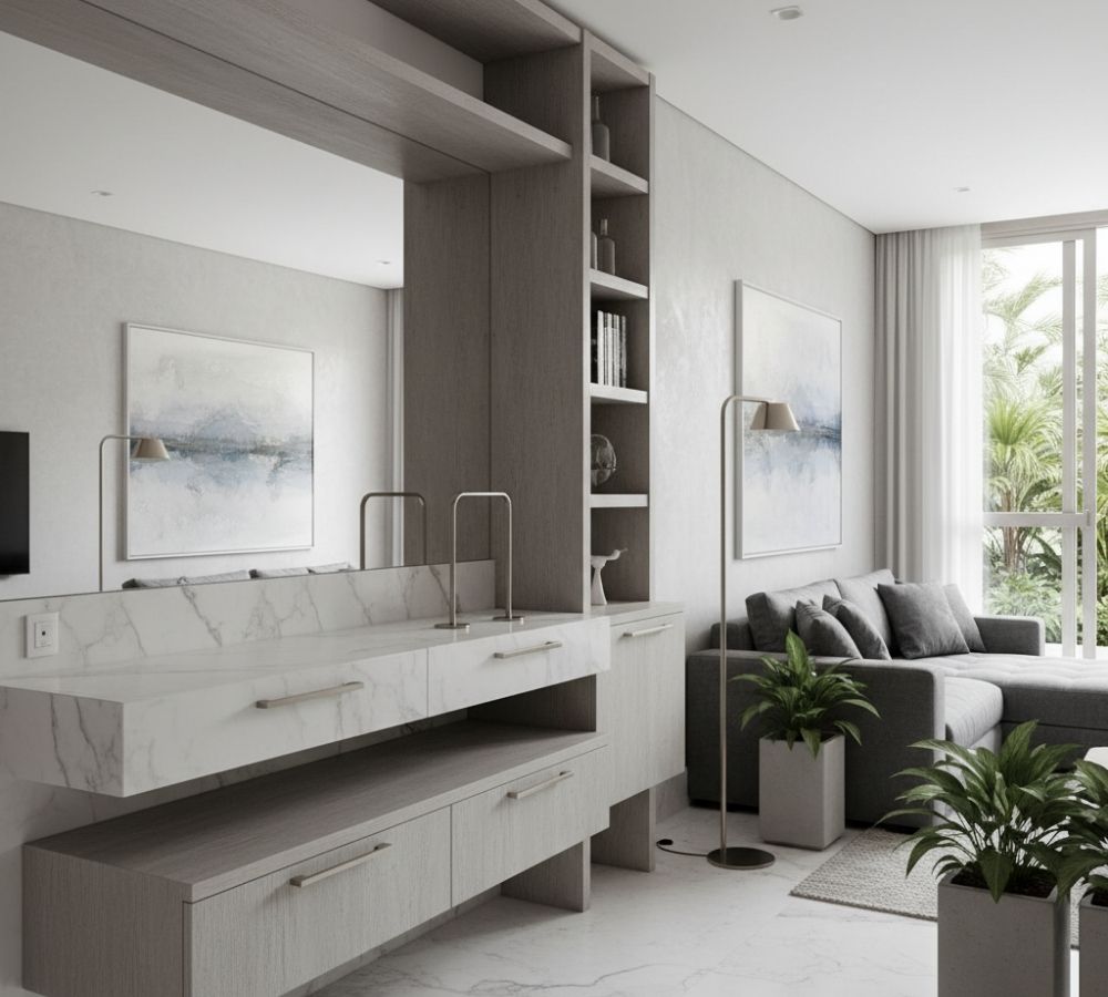 Metais na decoração de interiores: como escolher acabamentos que elevam qualquer ambiente