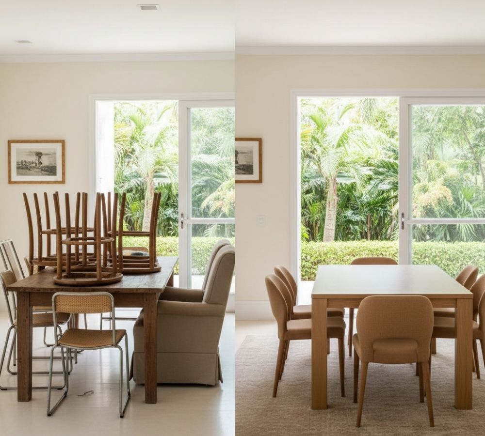 3 erros na sala de jantar que fazem o ambiente perder elegância e como corrigi-los