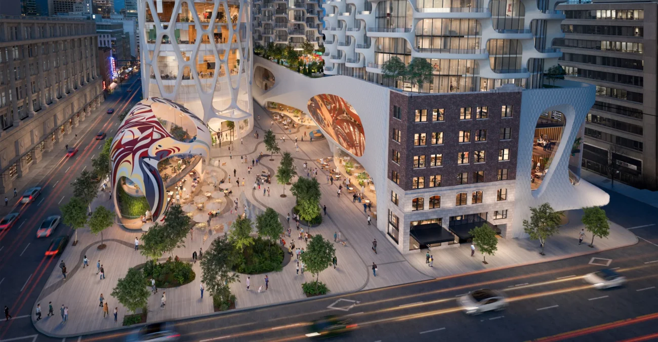 A arquitetura que copia o fundo do mar para crescer sem pesar