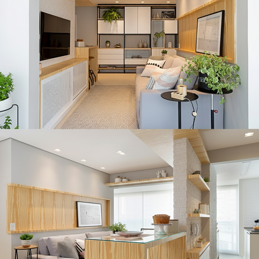 Amplitude visual: 4 recursos de design que fazem qualquer ambiente parecer maior