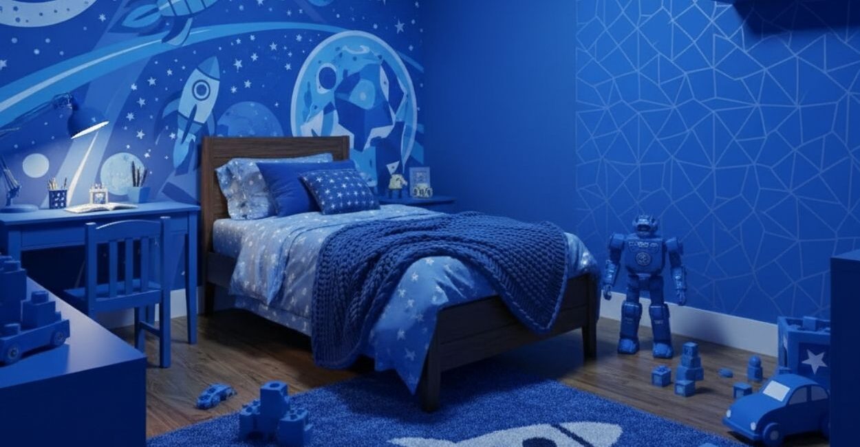 Por que eu nunca pintaria o quarto do meu filho de azul royal (e o que faria no lugar)