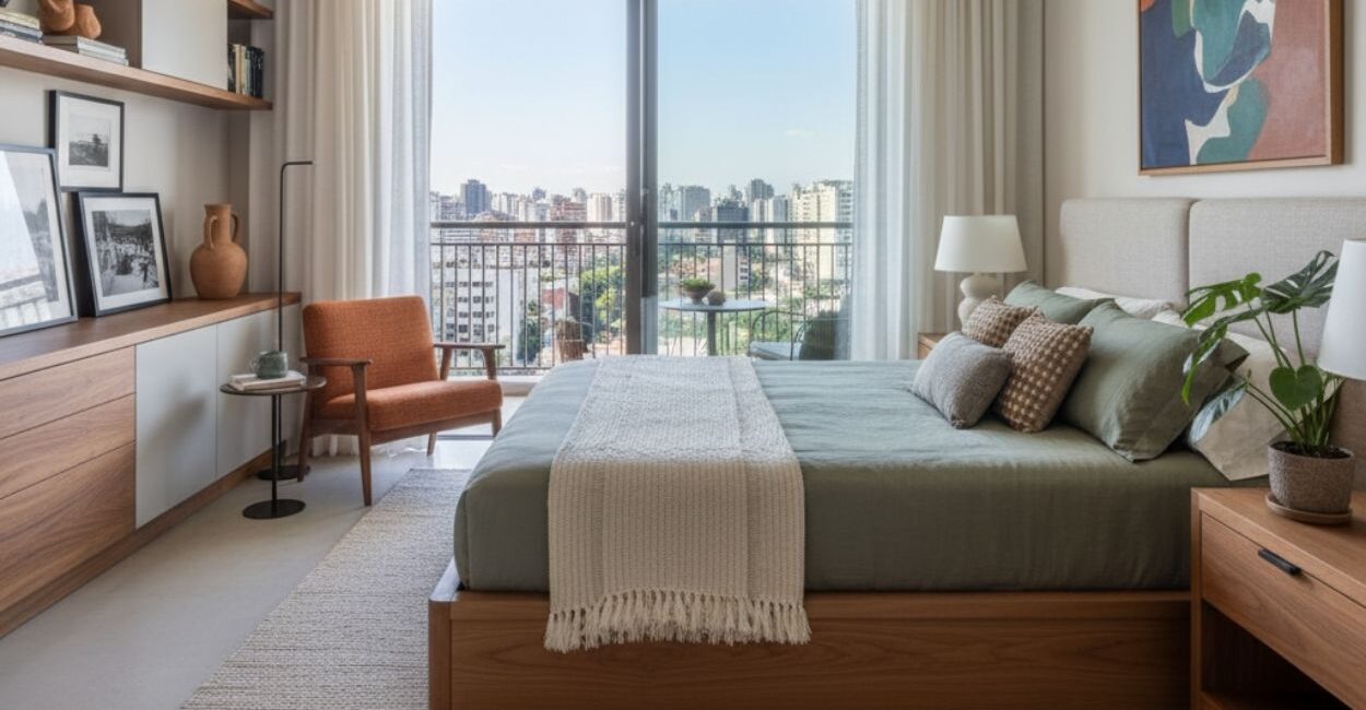 5 truques de decoração para transformar qualquer quarto pequeno em um espaço elegante