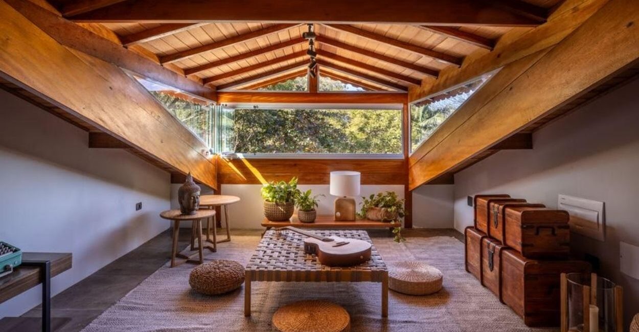 Sótão: como transformar o espaço sob o telhado em área útil