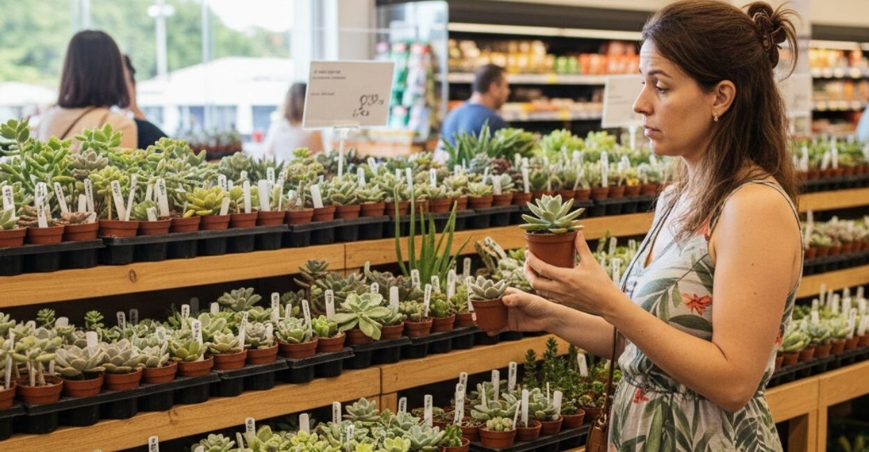 Comprou uma suculenta no supermercado e não sabe como cuidar?