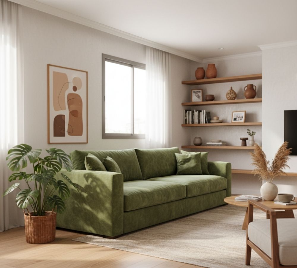 Tecido para sofá: qual escolher para deixar a sala mais aconchegante