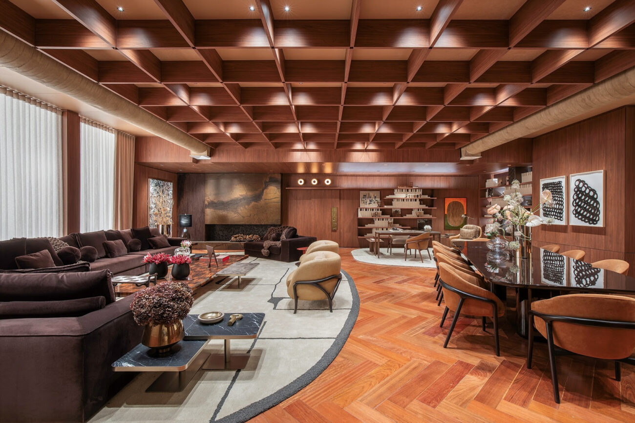 A força dos tons de marrom na arquitetura contemporânea