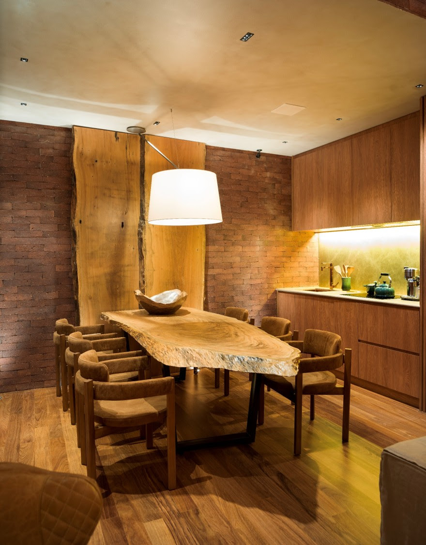 A força dos tons de marrom na arquitetura contemporânea