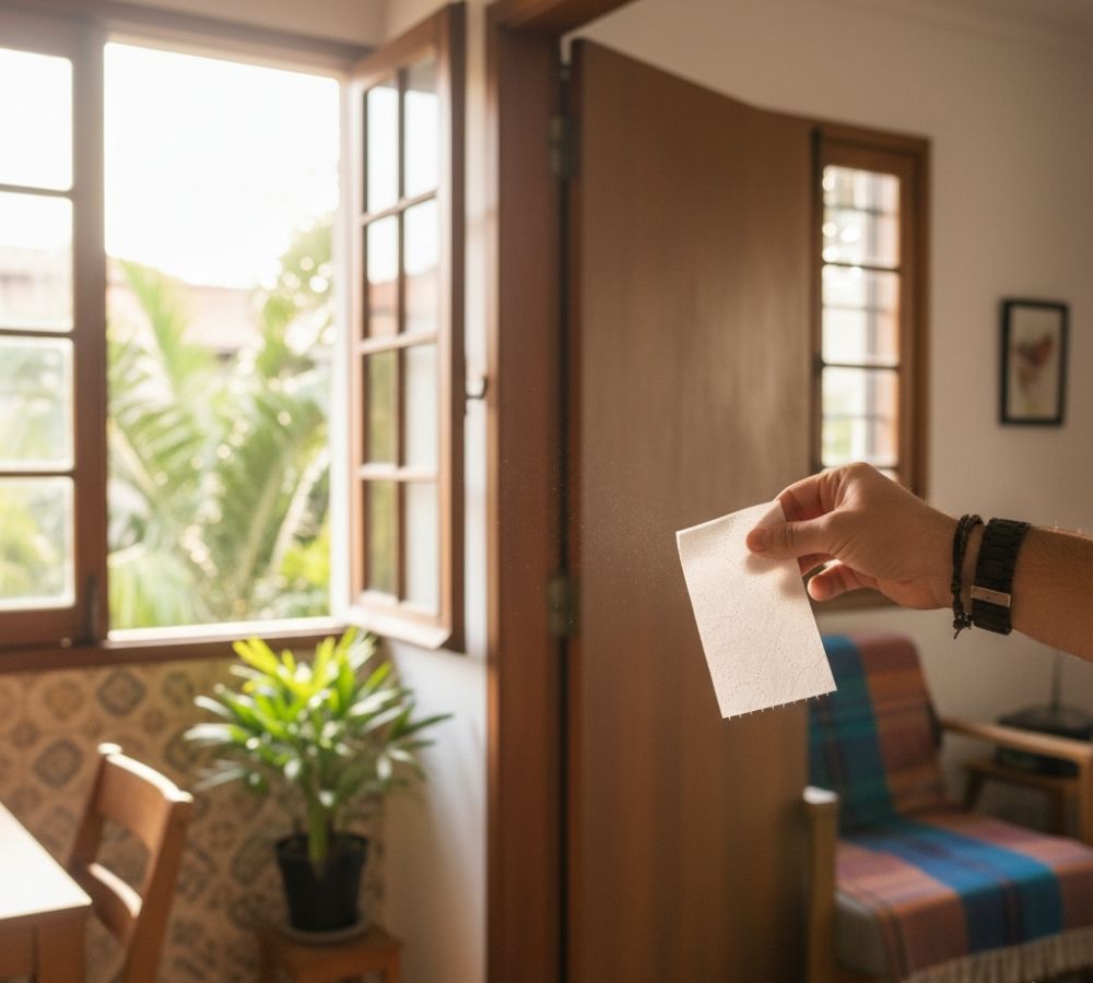 Por que sua casa parece abafada mesmo com as janelas abertas
