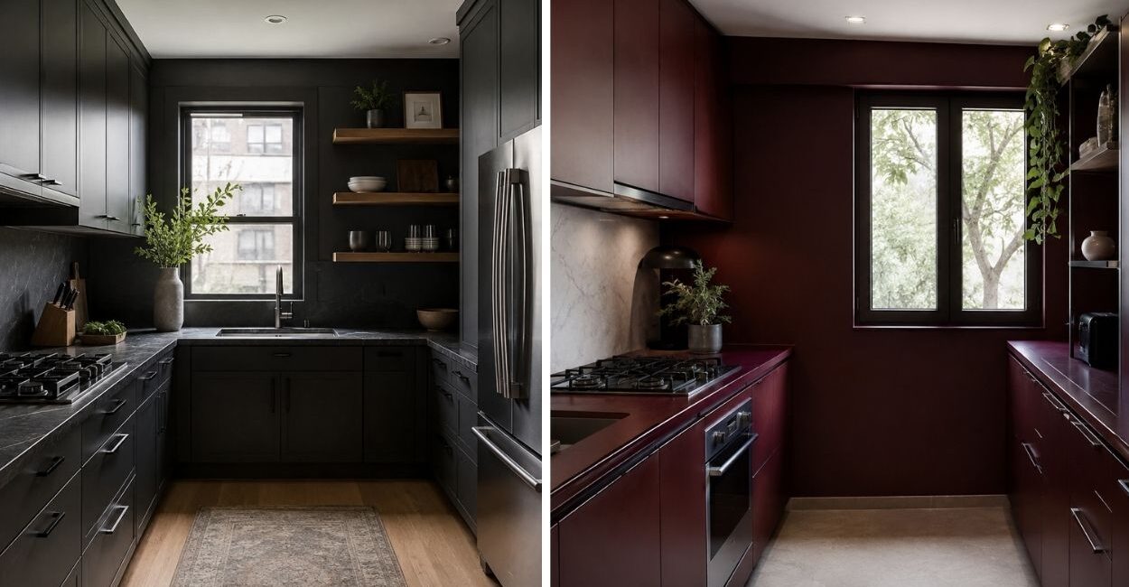 Cores de cozinha que parecem uma boa ideia, até os designers explicarem o que fazem com espaços pequenos