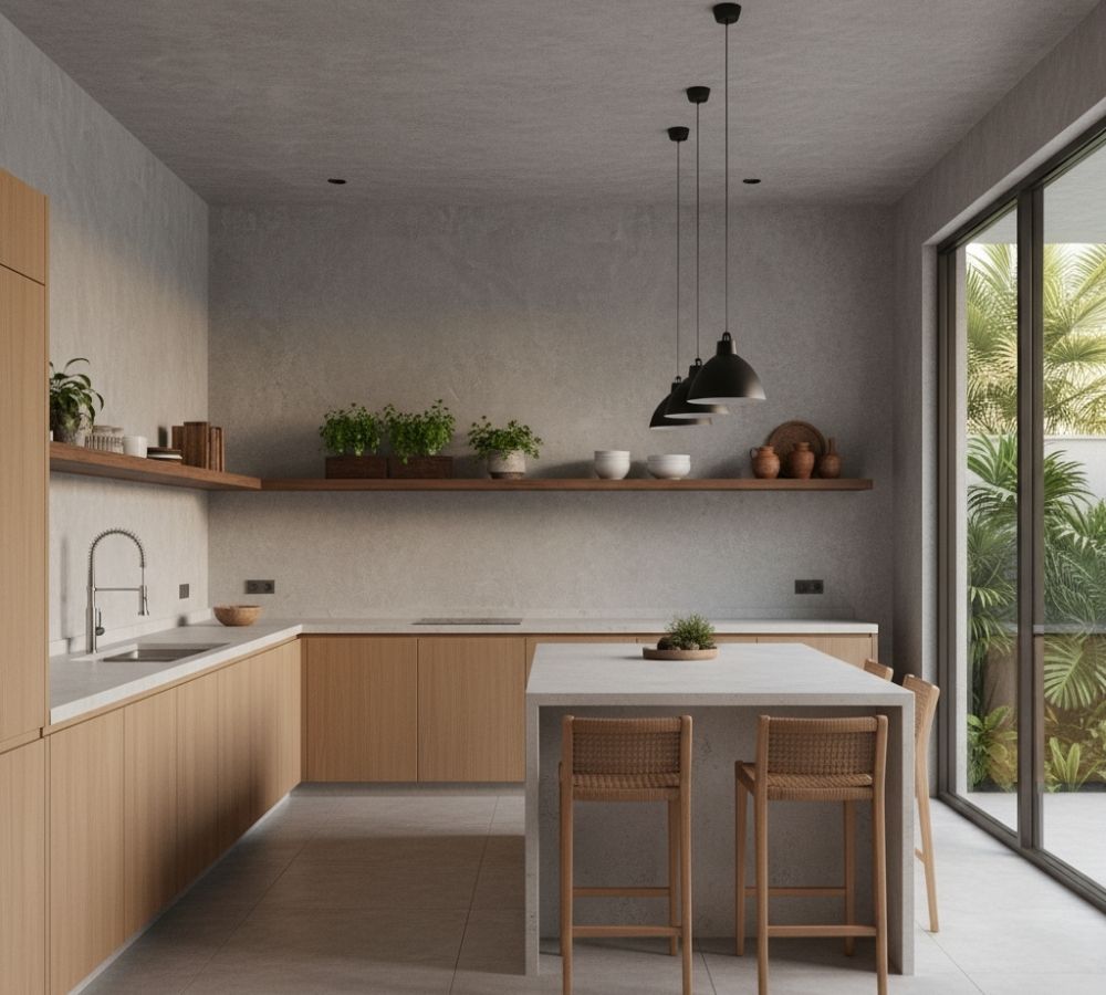 O azulejo ficou para trás! Veja o que as cozinhas contemporâneas estão usando no lugar