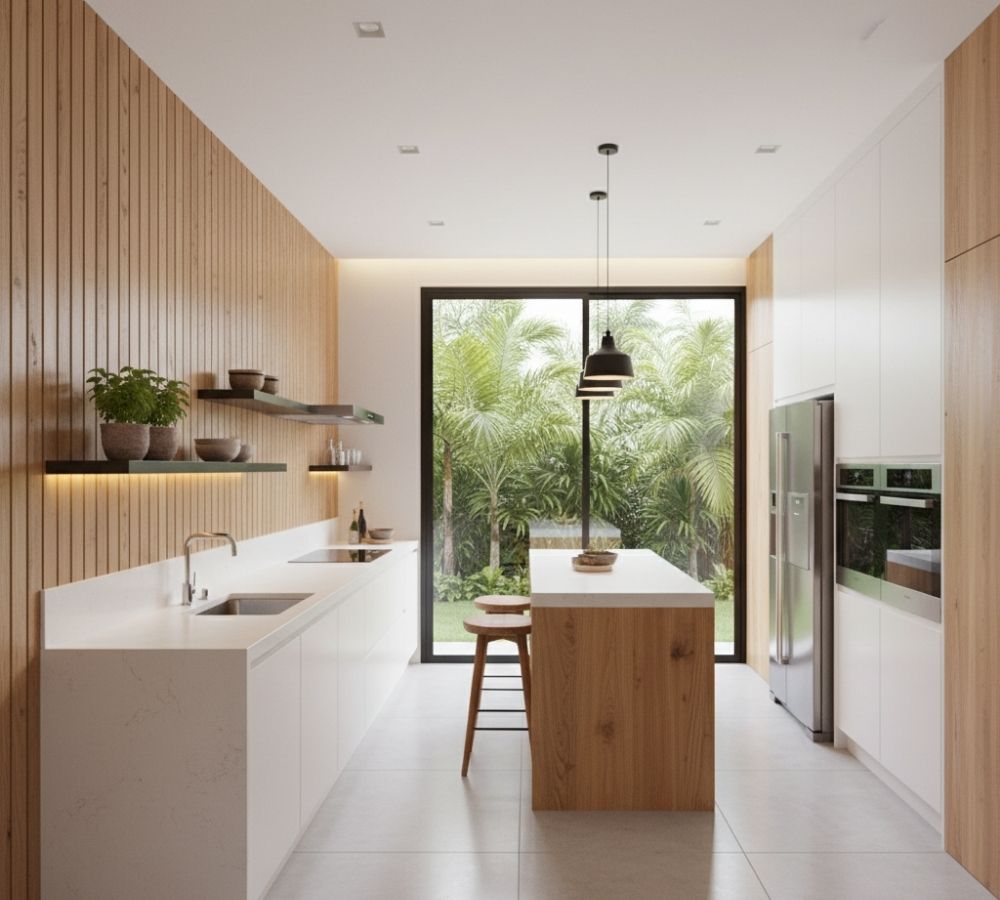O azulejo ficou para trás! Veja o que as cozinhas contemporâneas estão usando no lugar