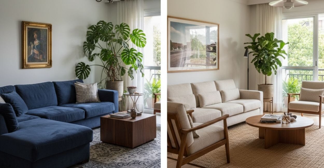 Escala errada faz sua sala parecer menor do que ela é!