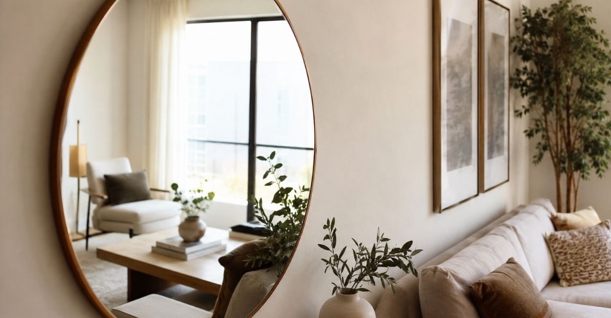 Espelho na sala: o que o Feng Shui diz sobre onde colocar e o que evitar