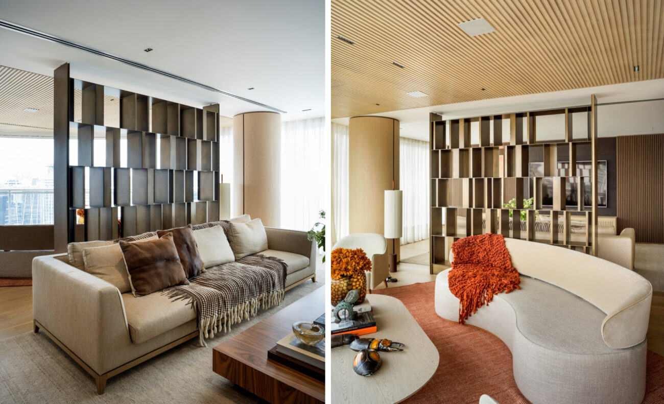 Estante ou painel de TV: por que tantos arquitetos estão abandonando um em favor do outro
