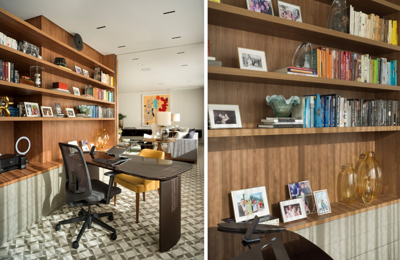 Estante ou painel de TV: por que tantos arquitetos estão abandonando um em favor do outro