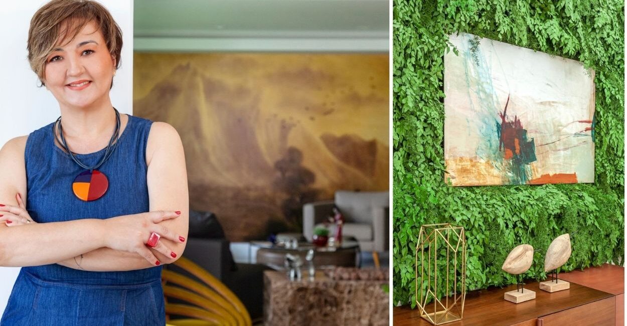No entendimento da arquiteta Cristiane Schiavoni, decorar paredes vai além de preencher
espaços, mas adicionar aquilo que tornem únicas as superfícies | Fotos: Carlos Piratininga