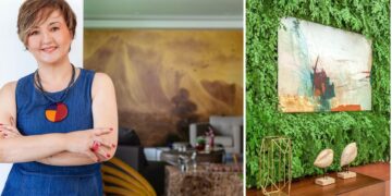 No entendimento da arquiteta Cristiane Schiavoni, decorar paredes vai além de preencher 
espaços, mas adicionar aquilo que tornem únicas as superfícies | Fotos: Carlos Piratininga